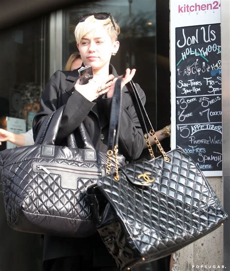 miley cyrus chanel bag 2018|michael cyrus purses.